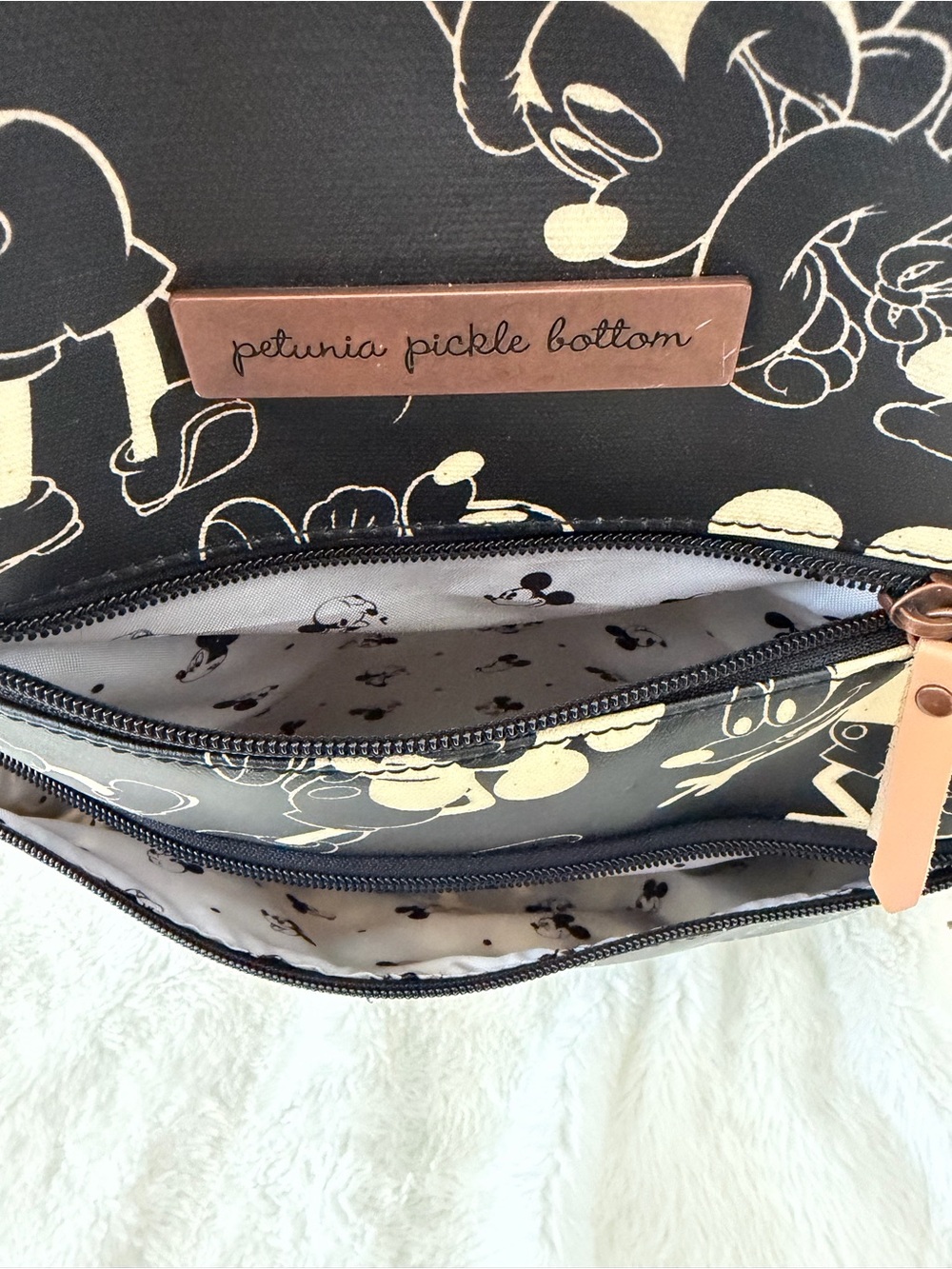 Petunia Pickle Bottom Disney Baby Mickey Mouse 90th Anniversary Ace Backpack - Picture 4 of 15